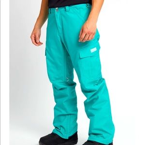Mens Burton Cargo Pants Dynasty Green
